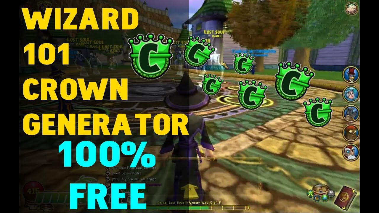 free wizard101 crowns hack no survey